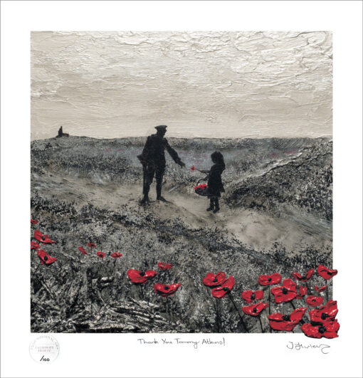 Thank You Tommy Atkins! Signed Limited Edition Giclée Print