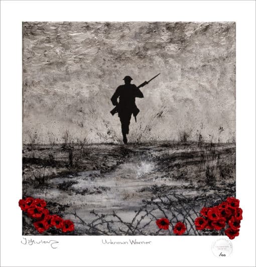 'Unknown Warrior', Signed Limited Edition Giclée Print