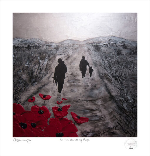 In The Hands Of Hope - Signed Limited Edition Giclée Print