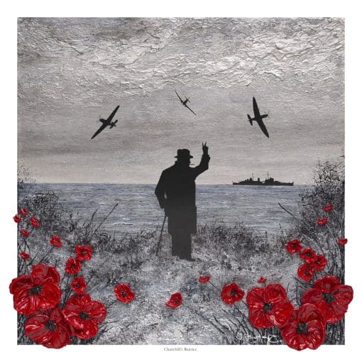 'Churchill's Rejoice' Open Edition Print